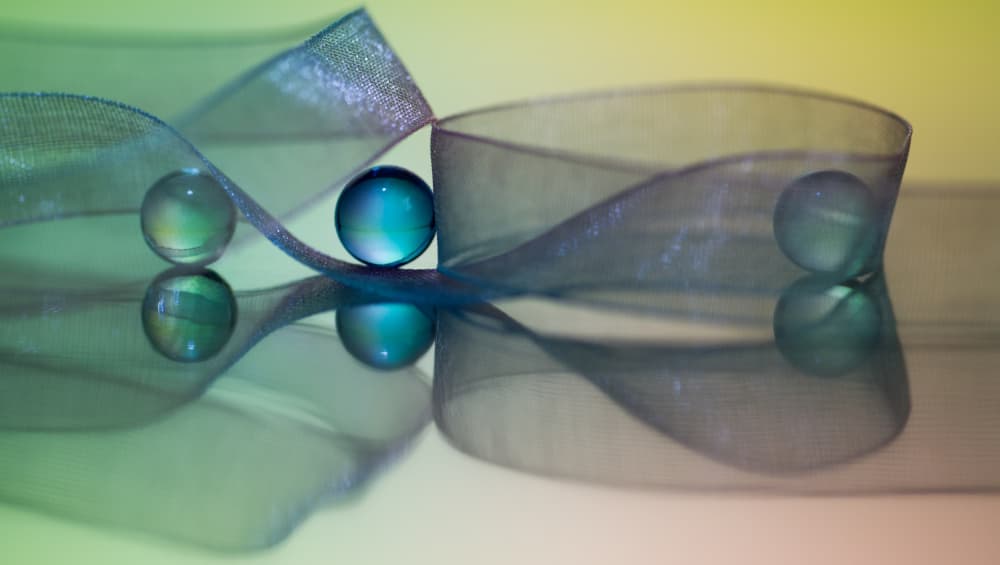 Serene Glass Orbs by Shihya Kowatari — canvas wall art