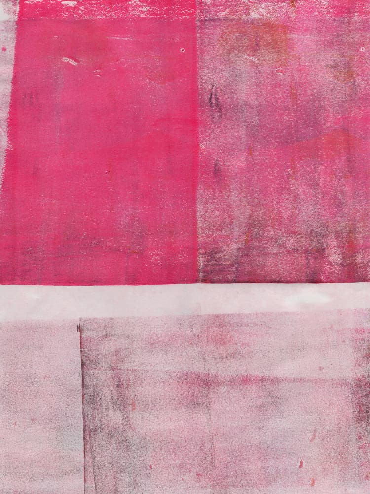 Soft Pink Blocks by Dina Dankers — canvas wall art