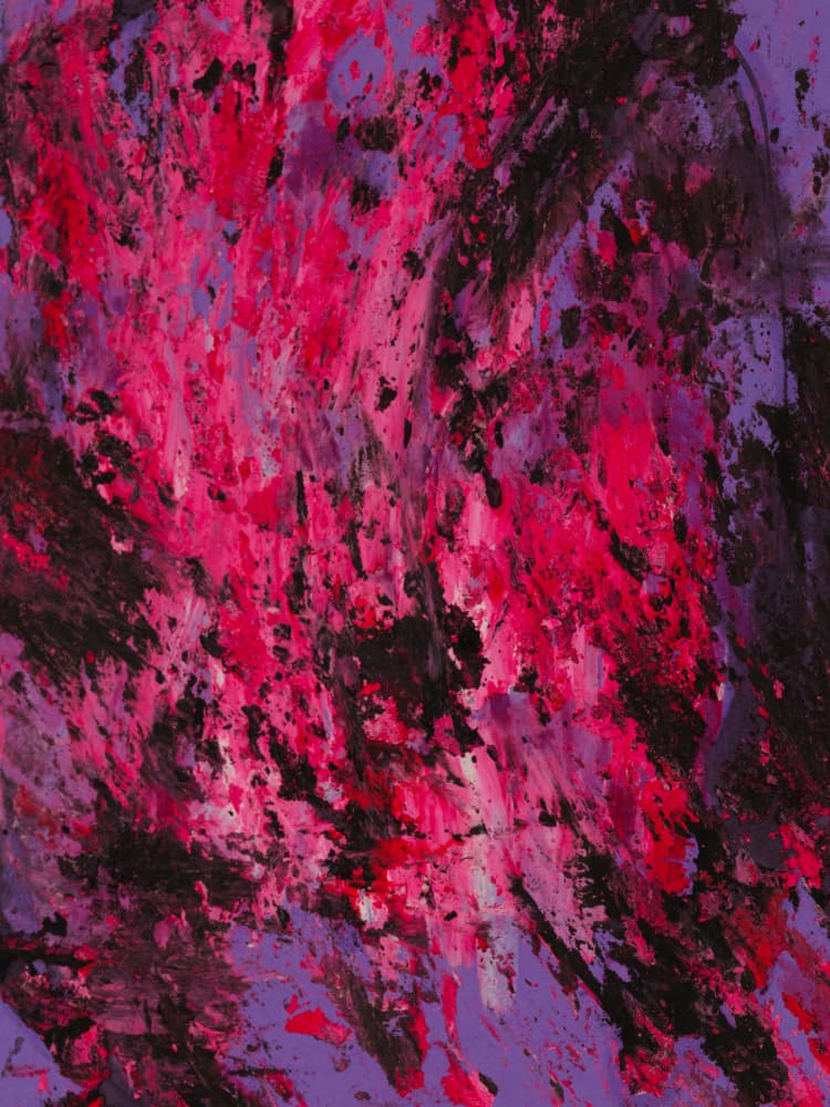 Vibrant Magenta Abstract by engin akyurt — canvas wall art