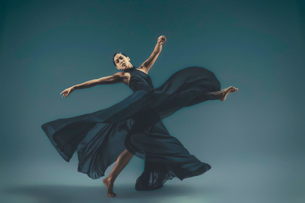Graceful Dance Movement by Rob Li — canvas wall art