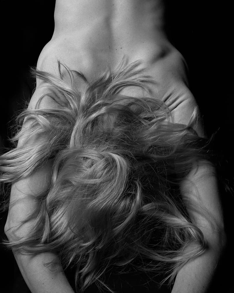 Flowing Blonde Hair by Nana Sousa Dias — canvas wall art