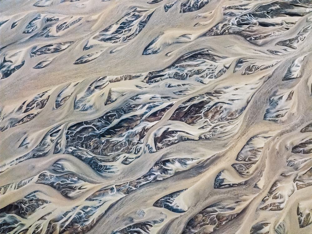 Glacial River Channels by Peter Svoboda MQEP — canvas wall art