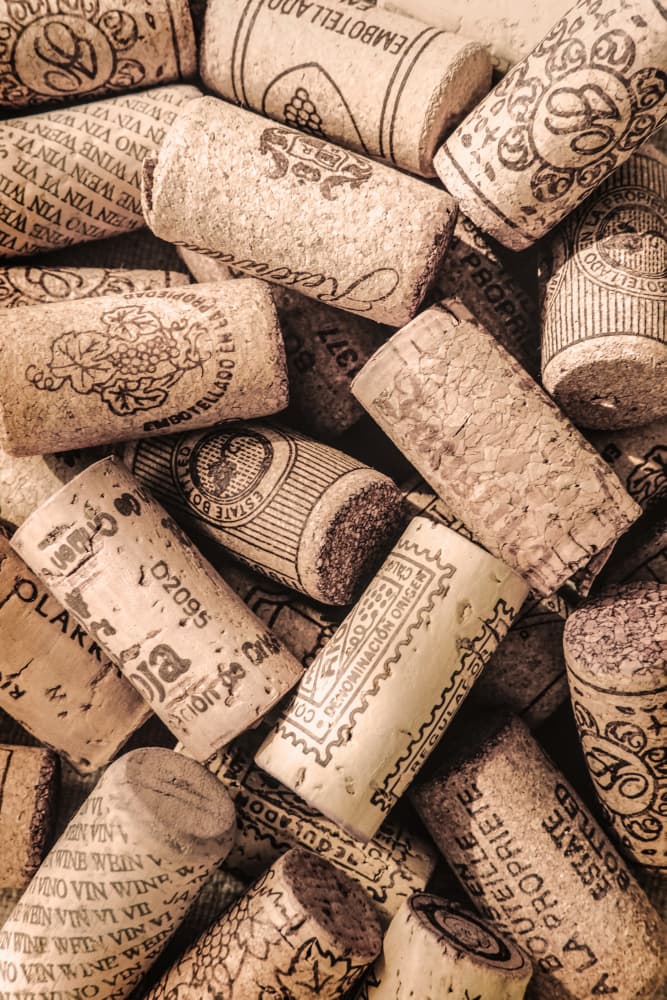 Vintage Wine Corks by Pictufy Studio III — canvas wall art