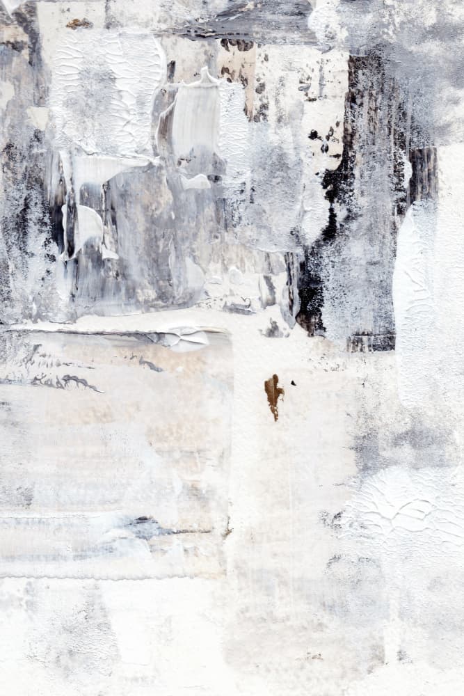 Mystic Ice Layers by uplusmestudio — canvas wall art