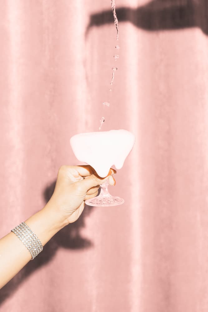 Overflowing Pink Drink by Pictufy Studio III — canvas wall art