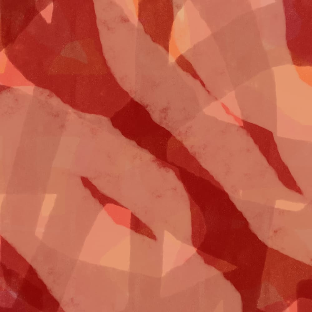 Warm Abstract Layers by Dina Dankers — canvas wall art