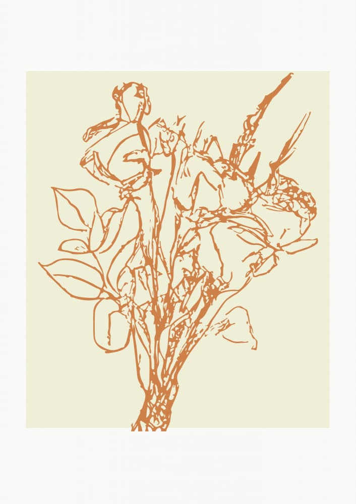 Botanicalineno63 by Treechild — canvas wall art