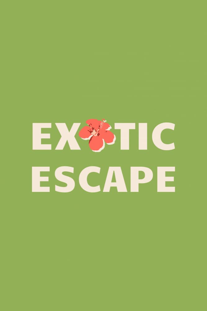 Exotic Escape Hibiscus by Karen Menzenbach — canvas wall art