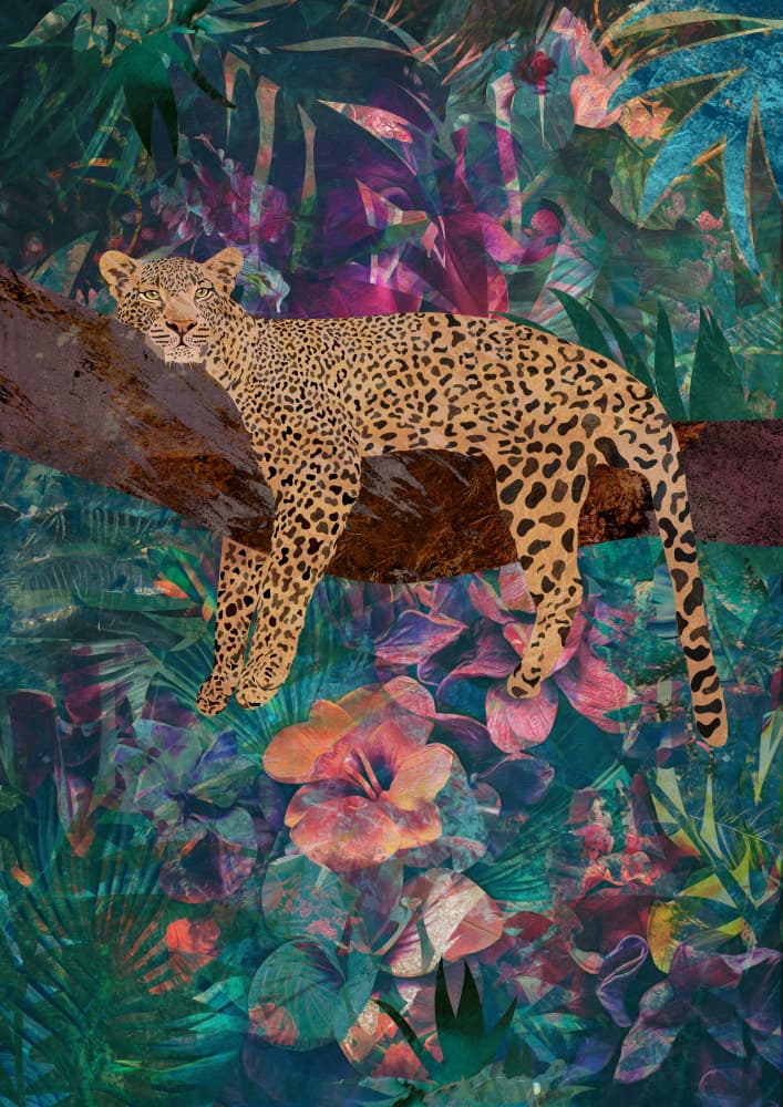 Serene Jungle Leopard