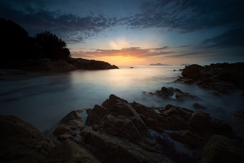 Serene Coastal Twilight by Santiago Pascual Buye — canvas wall art