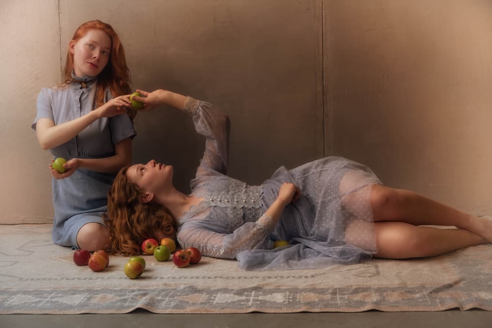 Gentle Apple Exchange by Tali Stein — canvas wall art