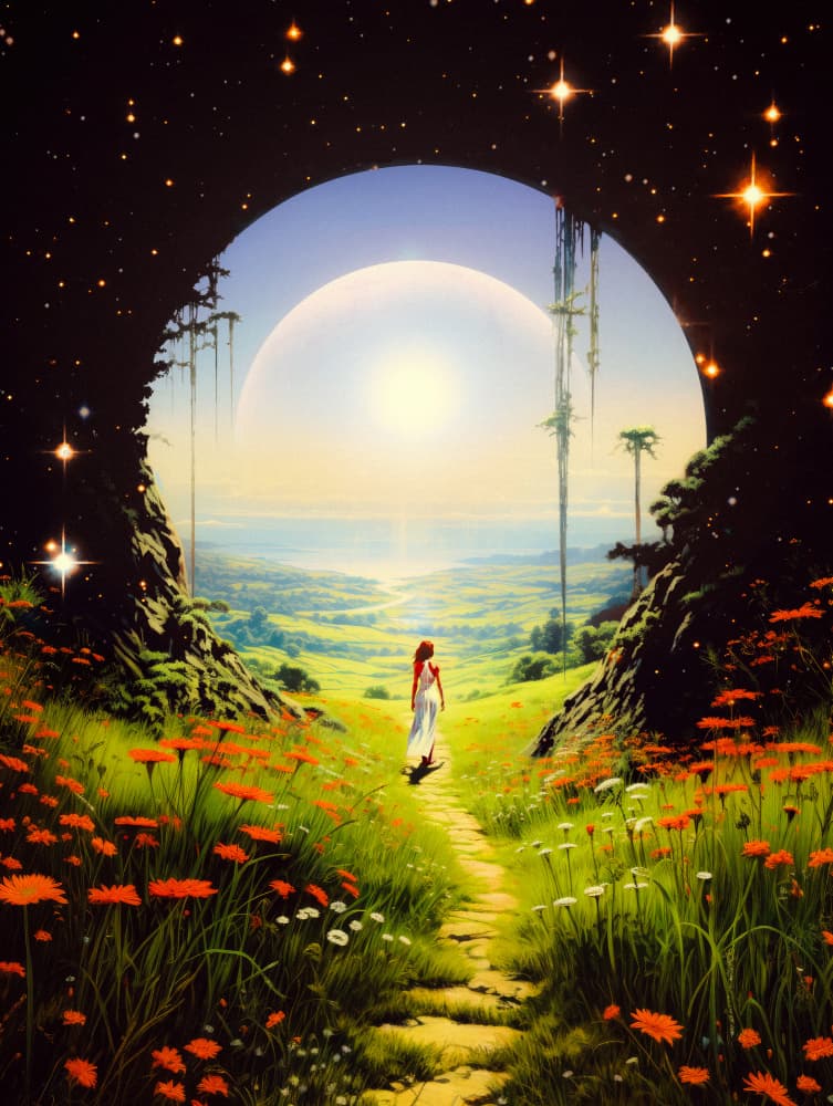 Paradise by Taudalpoi — canvas wall art