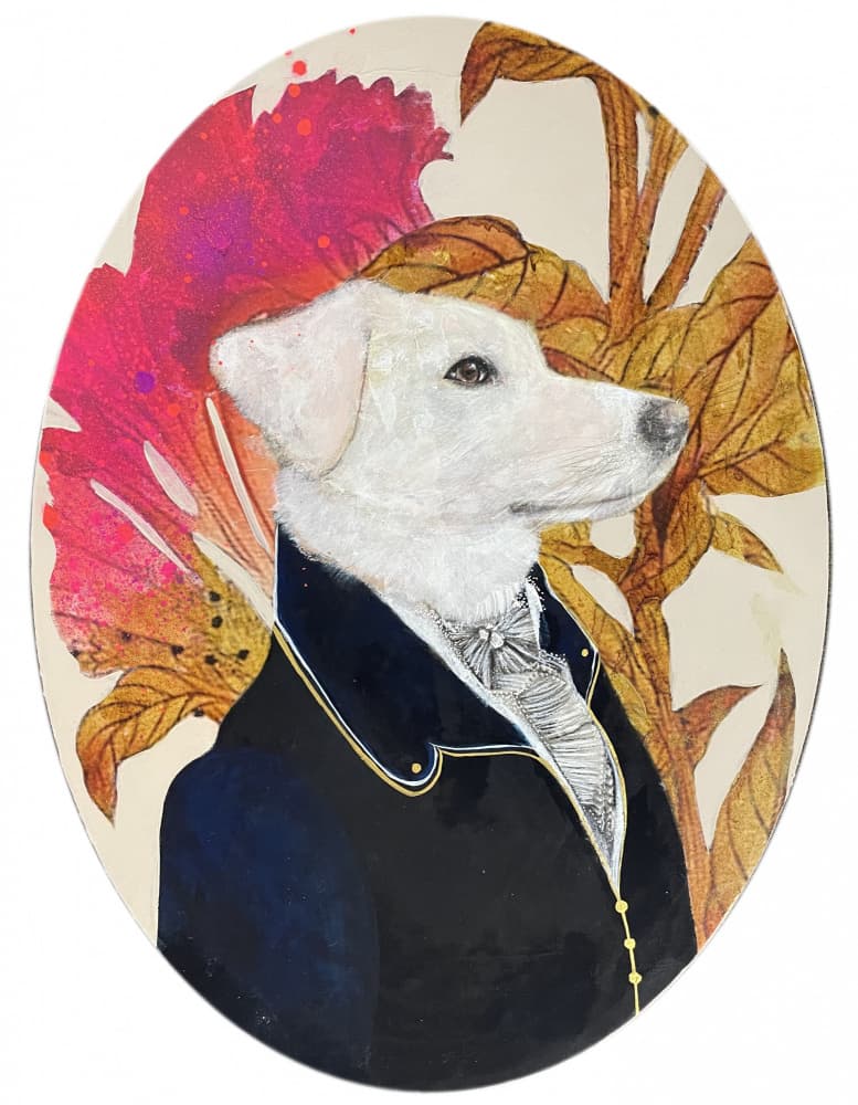 Regal Canine Portrait