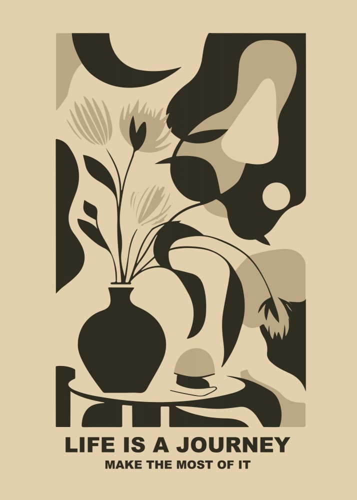 Abstract Botanical Journey by Andreas Magnusson — canvas wall art