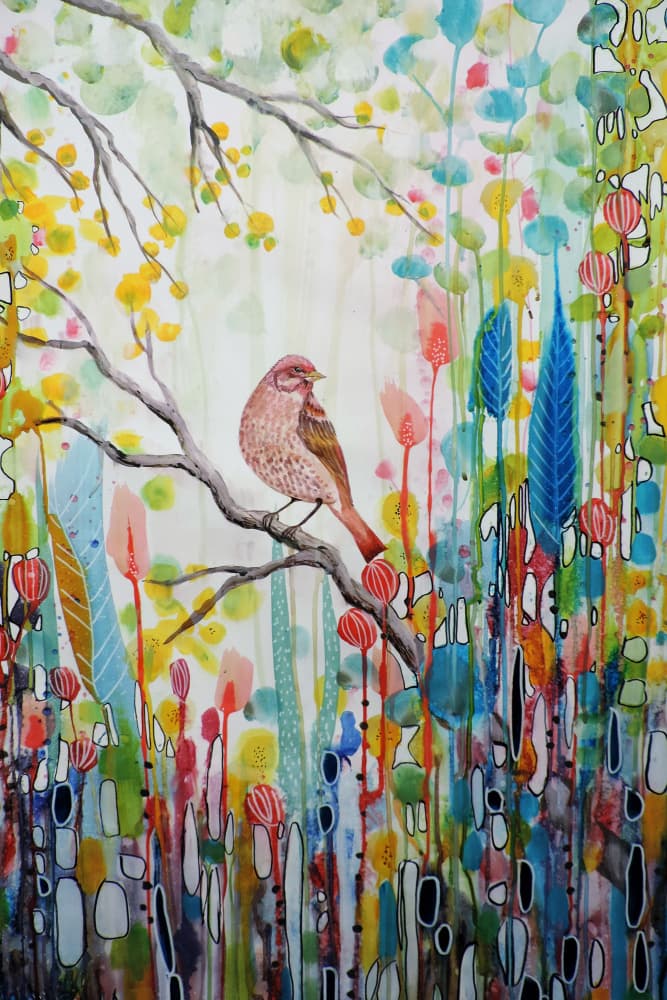 Ce Printemps Qui Toujours Revient 2 by Sylvie Demers — canvas wall art