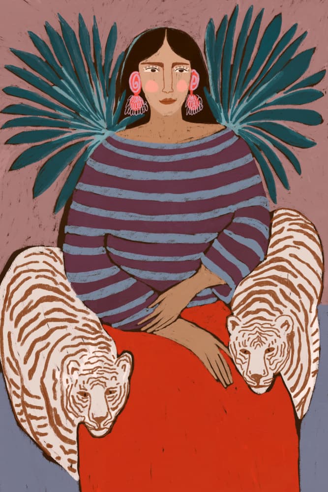Ikari princess by Treechild — canvas wall art