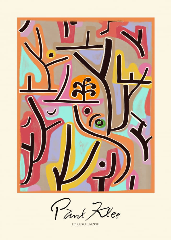 Paulklee(echoesofgrowth)) by Treechild — canvas wall art