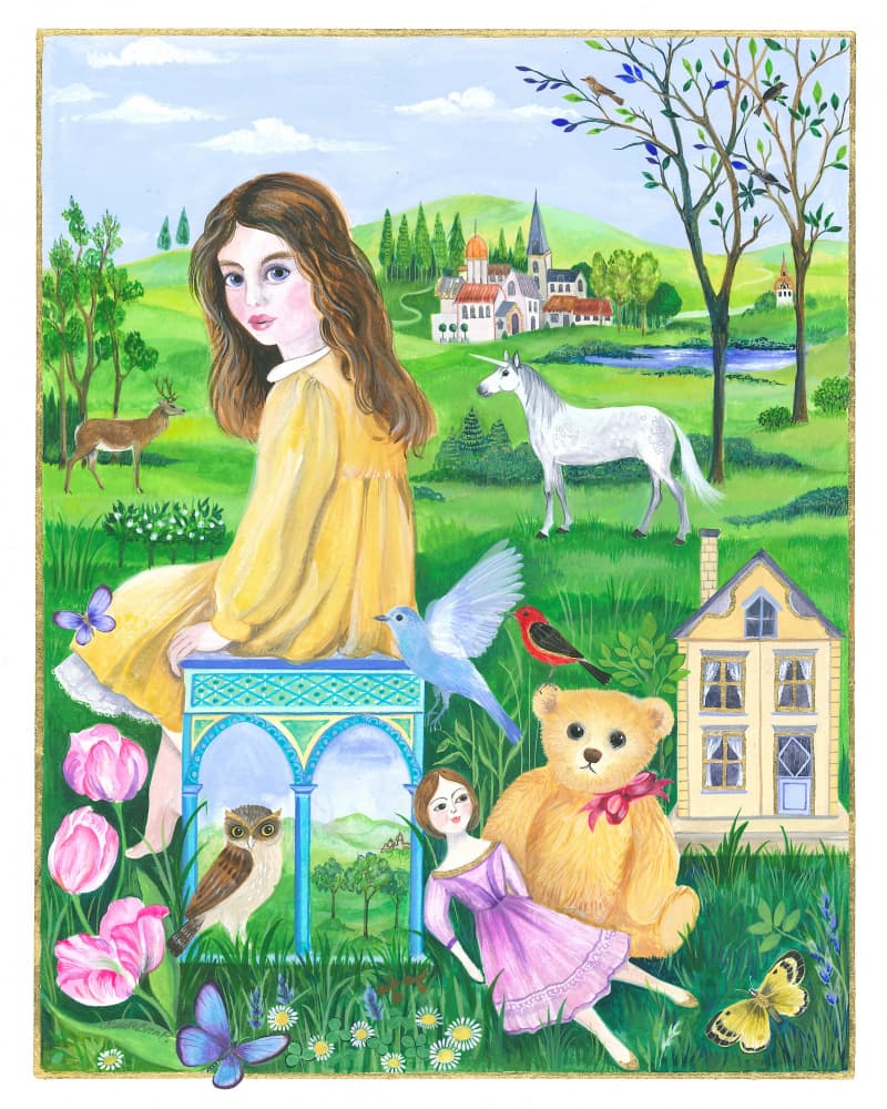 childhood Memories by Isabelle Brent — canvas wall art