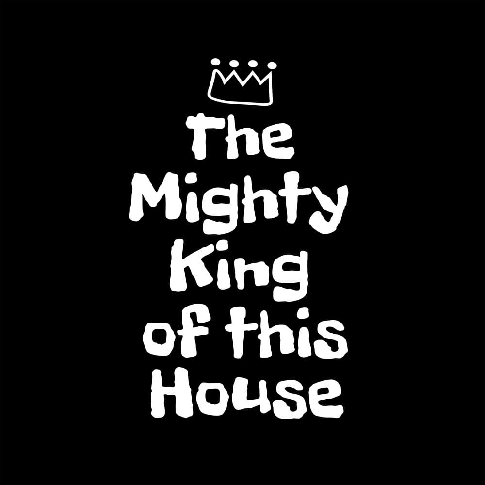 Mighty King of This House by Happie Eagle — canvas wall art