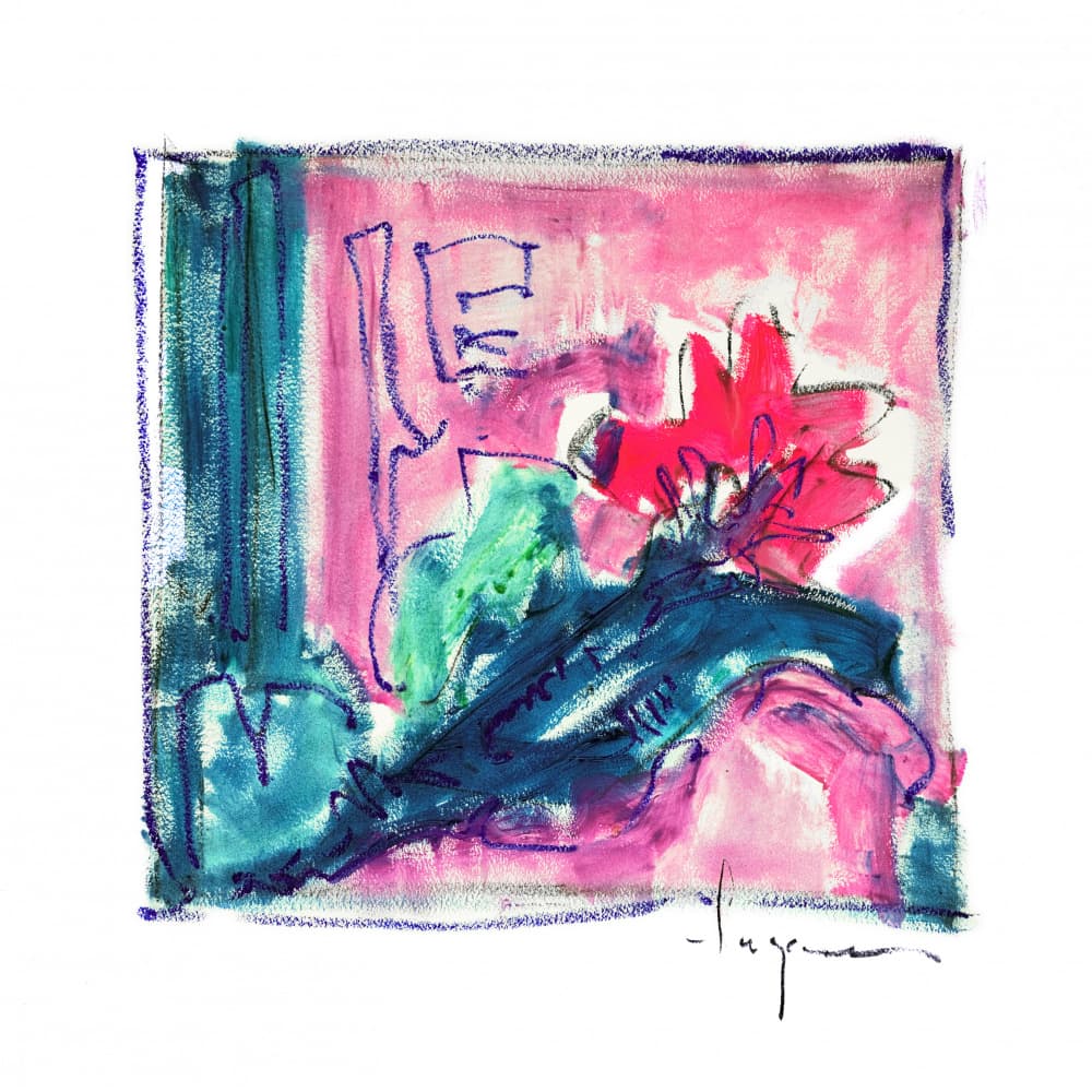 Pink Blossoms by Dorothy Fagan — canvas wall art