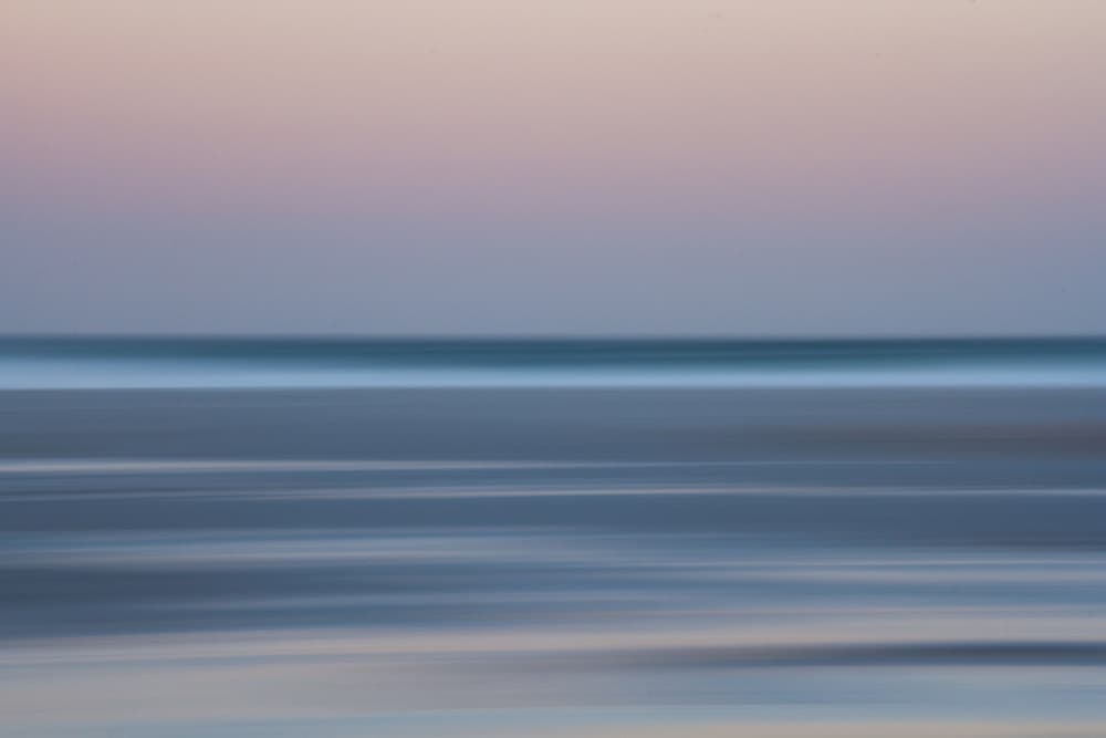 Soft Sea Horizon by Anthony Fox — canvas wall art