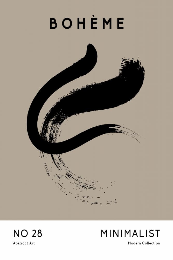 Bohememinimalist by Treechild — canvas wall art