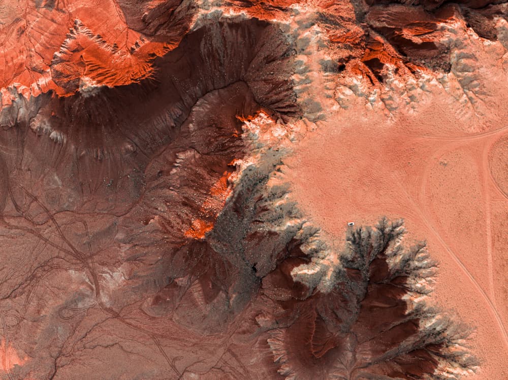 Red Rock Canyonlands by Reeno — canvas wall art