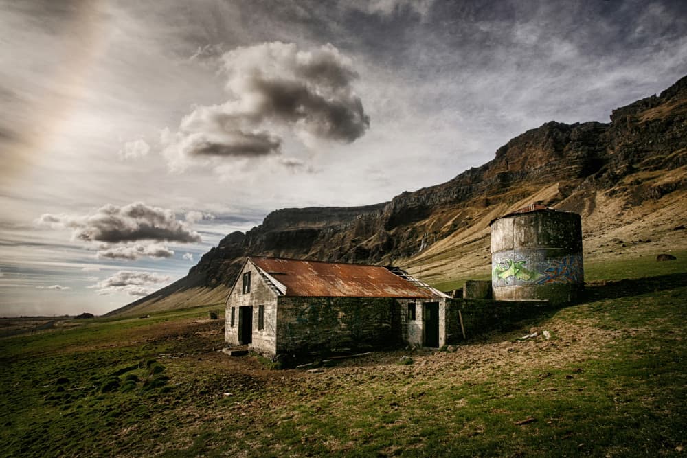 Abandoned House Mountain by Þorsteinn H. Ingibergsson — canvas wall art