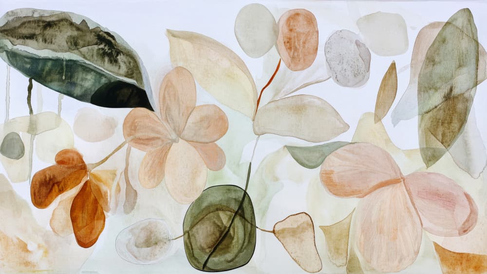 Ethereal Flora Dance by Treechild — canvas wall art