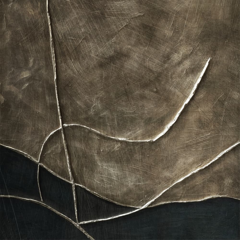 Metallic Abstract Lines by Alma — canvas wall art