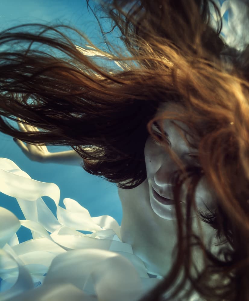 Serene Underwater Dream by Dmitry Frizel — canvas wall art