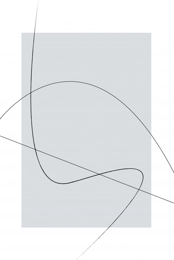Flowing Abstract Geometry by Oju Design — canvas wall art