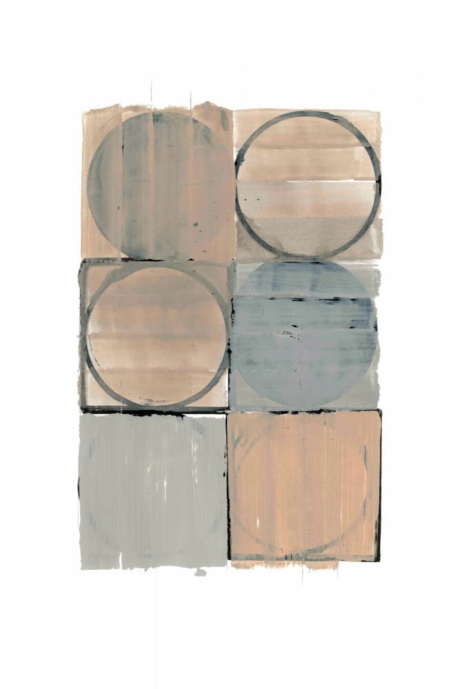 Abstract Geometric Grid by cartissi — canvas wall art
