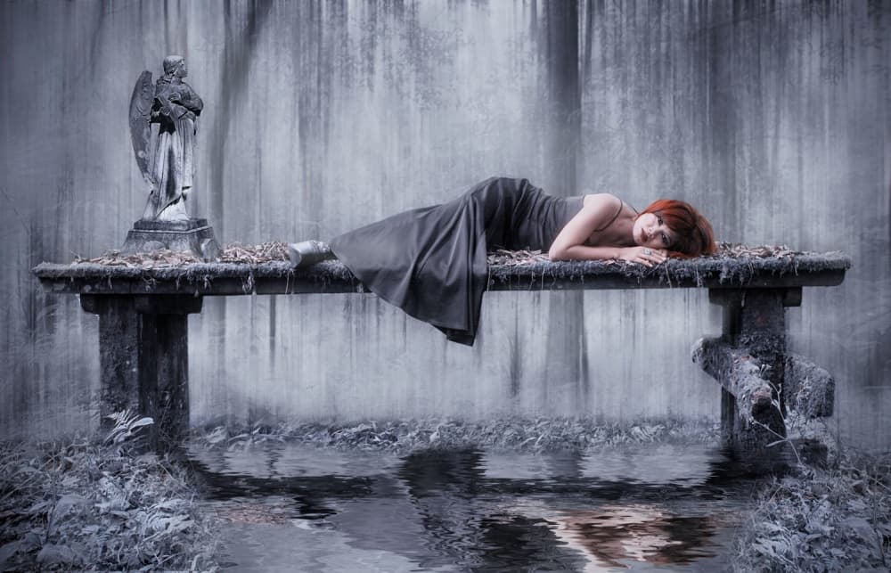 Angel's Forest Dream by Joey Bangun — canvas wall art