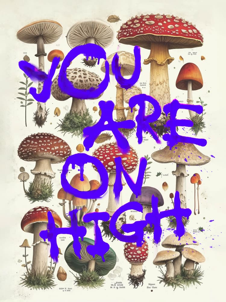 You Are On High by Dikhotomy — canvas wall art