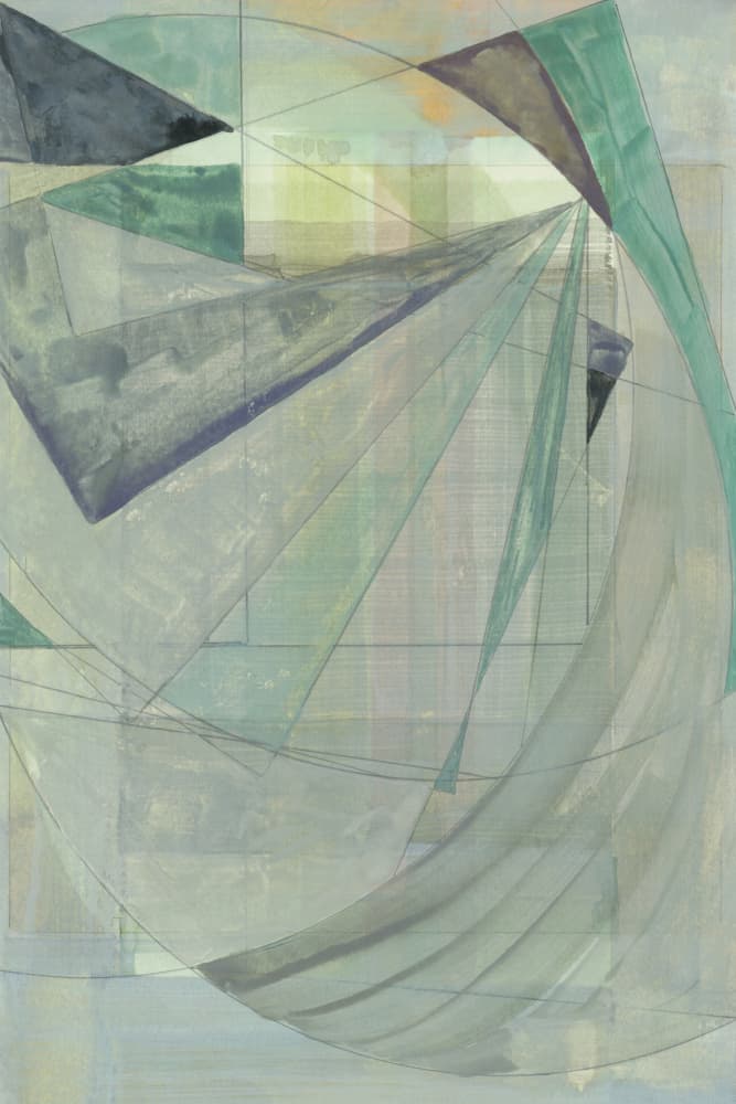 Geometric Flow by cartissi — canvas wall art