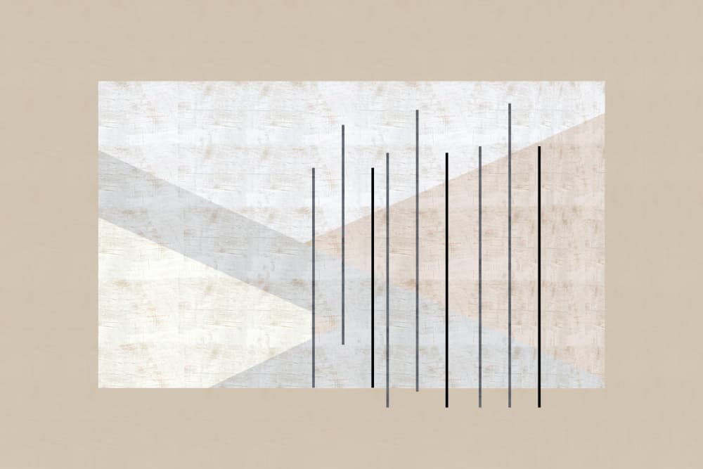 Modern Abstract Lines by cartissi — canvas wall art