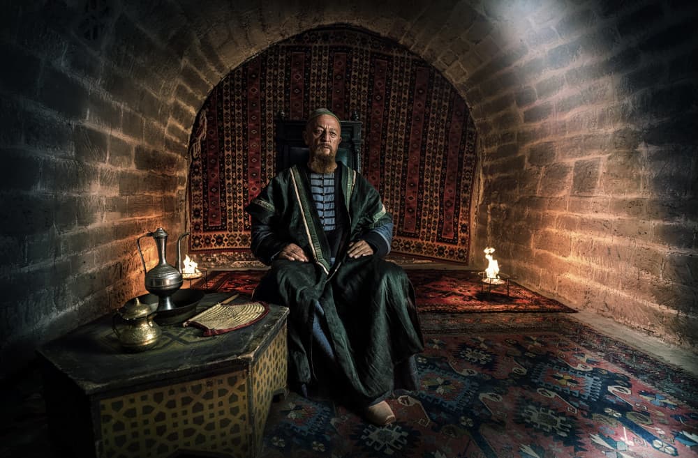 Wise Elder's Chamber by Waldemar Szmidt — canvas wall art