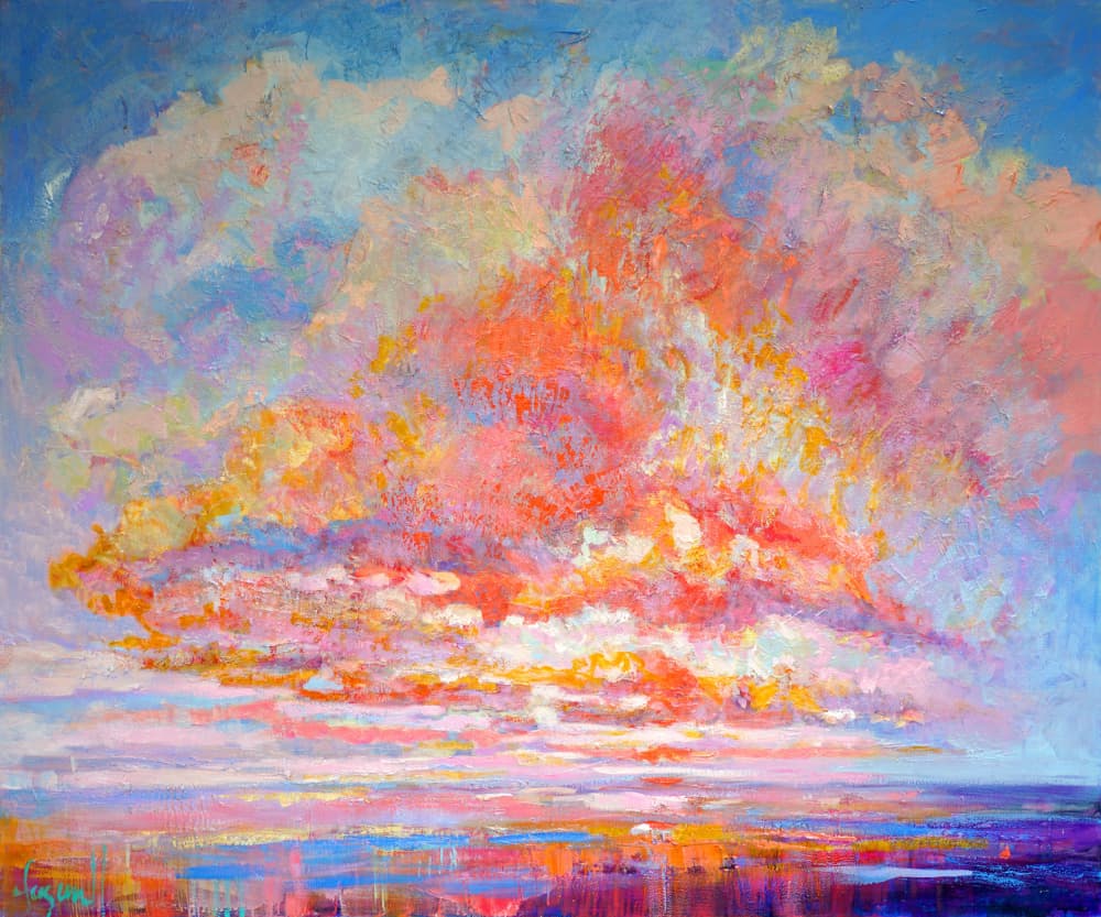 Vibrant Horizon by Dorothy Fagan — canvas wall art