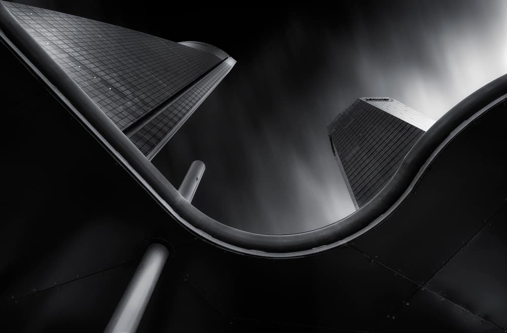 Soaring Modern Architecture by Jorge Ruiz Dueso — canvas wall art