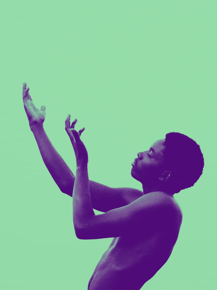 Soulful Upward Reach by Marianne Bassil — canvas wall art