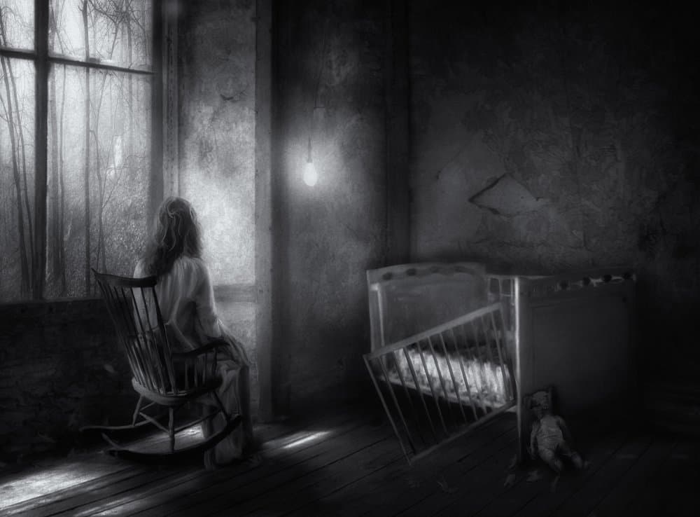 '...And you'll find loss and you'll fear what you found...' by Charlaine Gerber — canvas wall art