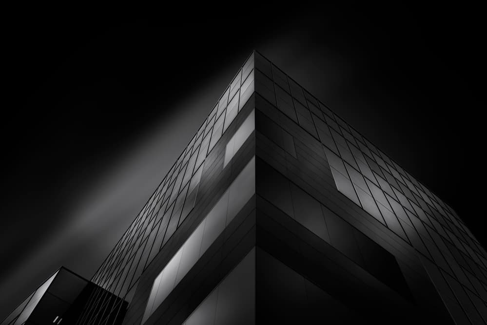 Sleek Architectural Geometry by Jorge Ruiz Dueso — canvas wall art