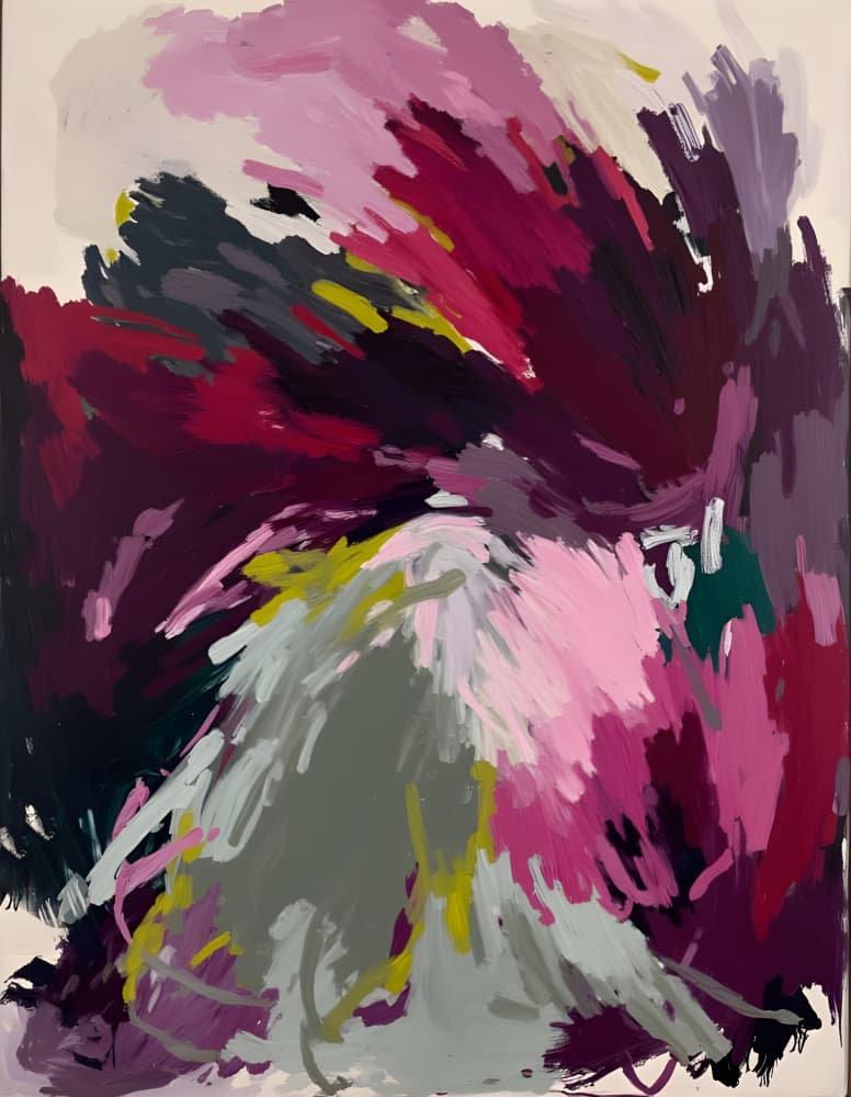 Vibrant Abstract Swirl by Edie — canvas wall art