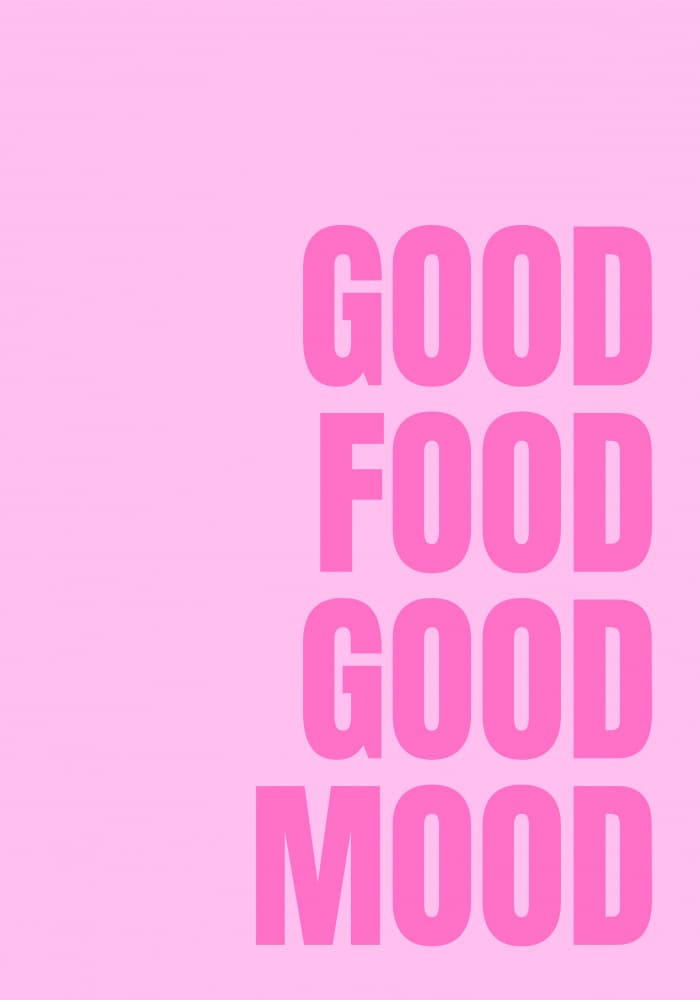 Positive Vibes Only by Athene Fritsch — canvas wall art