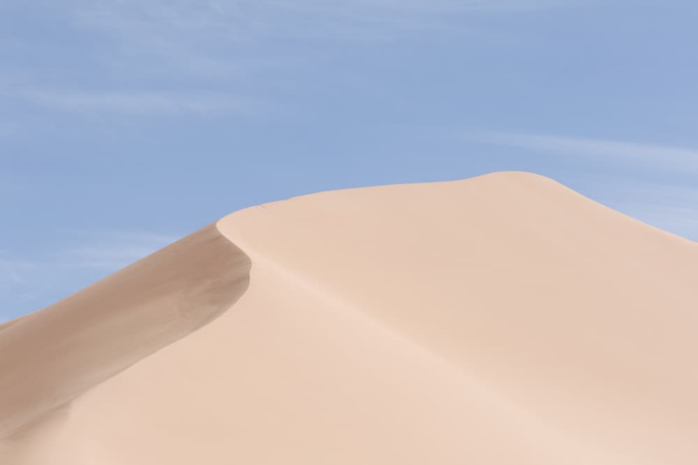 Smooth Desert Dune by Photolovers — canvas wall art