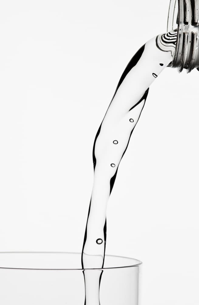 Pouring Clear Water by Christian Pabst — canvas wall art