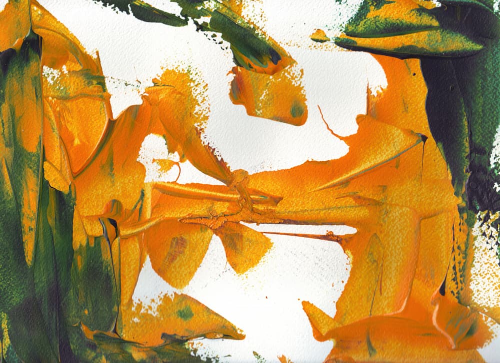 Vibrant Organic Abstract by Rafal Kulik — canvas wall art