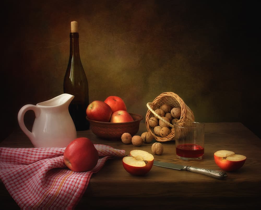 Rustic Autumn Still Life by Tatyana Skorokhod — canvas wall art