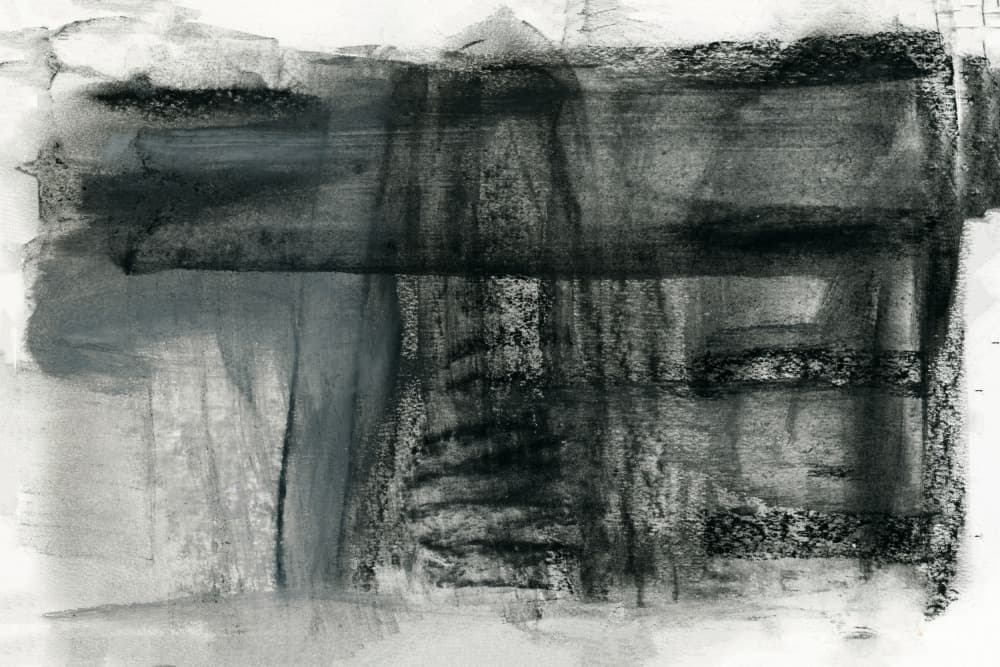 Monochrome Abstract Texture by cartissi — canvas wall art